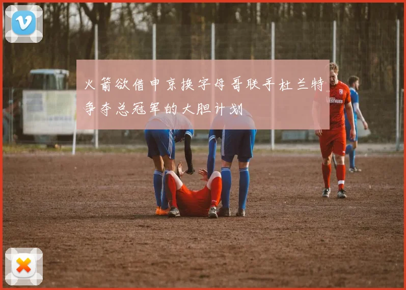 火箭欲借申京换字母哥联手杜兰特争夺总冠军的大胆计划